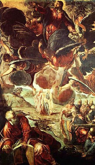 Jacopo Tintoretto Christi Himmelfahrt oil painting image